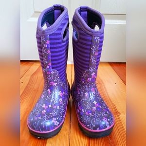 Toddler purple Bog boots